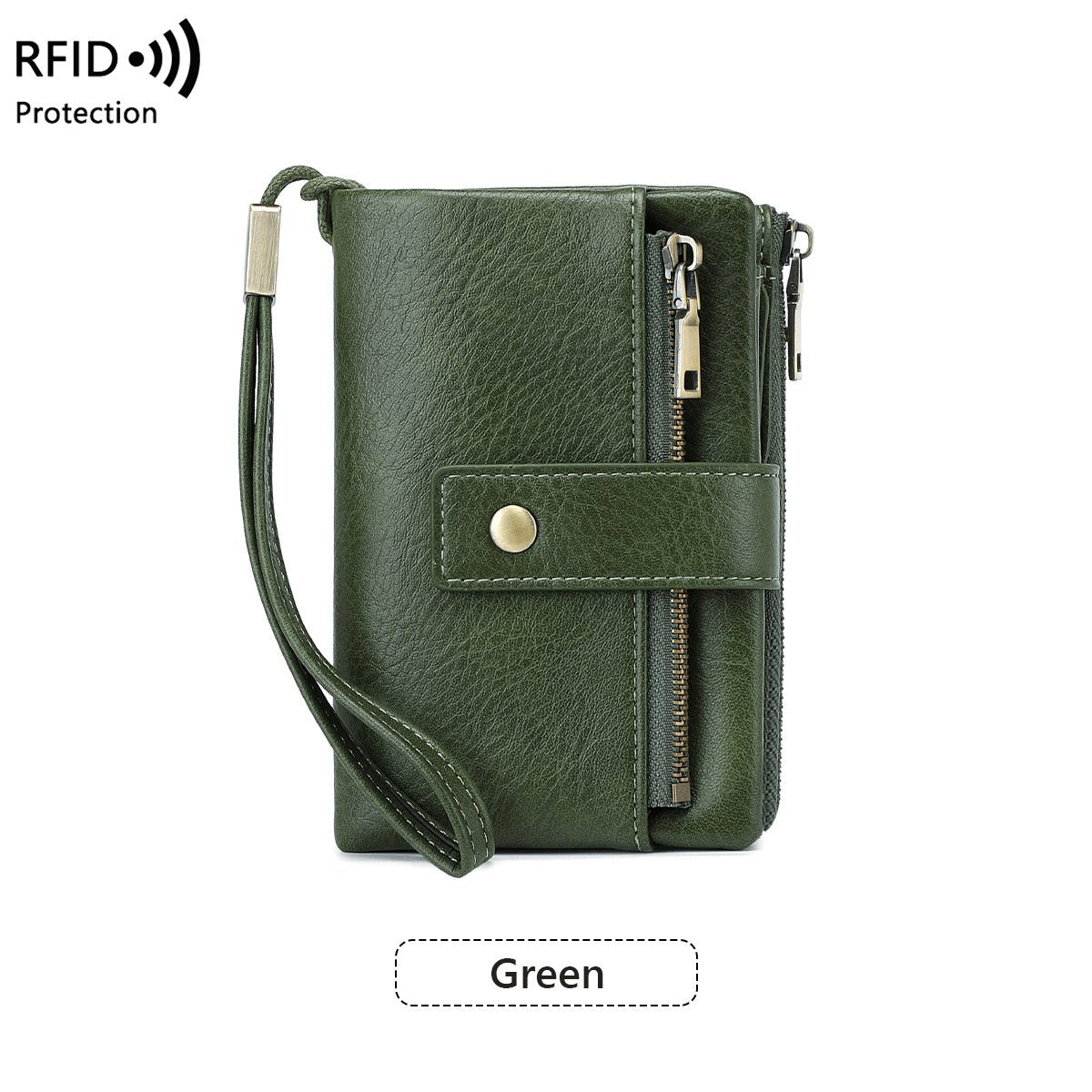 ⏰🔥 ¡50% DE DESCUENTO POR TIEMPO LIMITADO! 💼✨ Cartera de Cuero con Bloqueo RFID – Protege tu Dinero y Tarjetas con Estilo 💖🌿