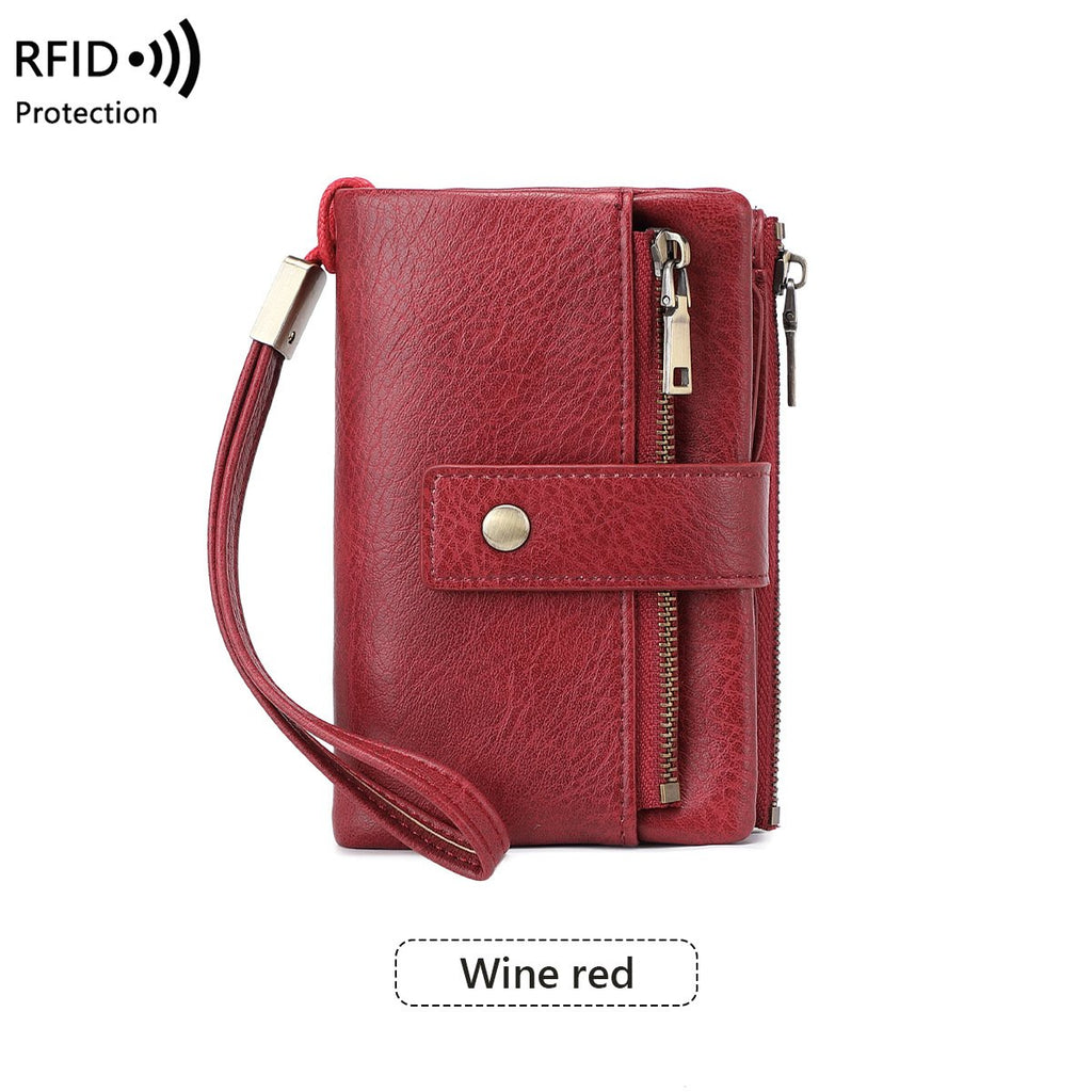 ⏰🔥 ¡50% DE DESCUENTO POR TIEMPO LIMITADO! 💼✨ Cartera de Cuero con Bloqueo RFID – Protege tu Dinero y Tarjetas con Estilo 💖🌿