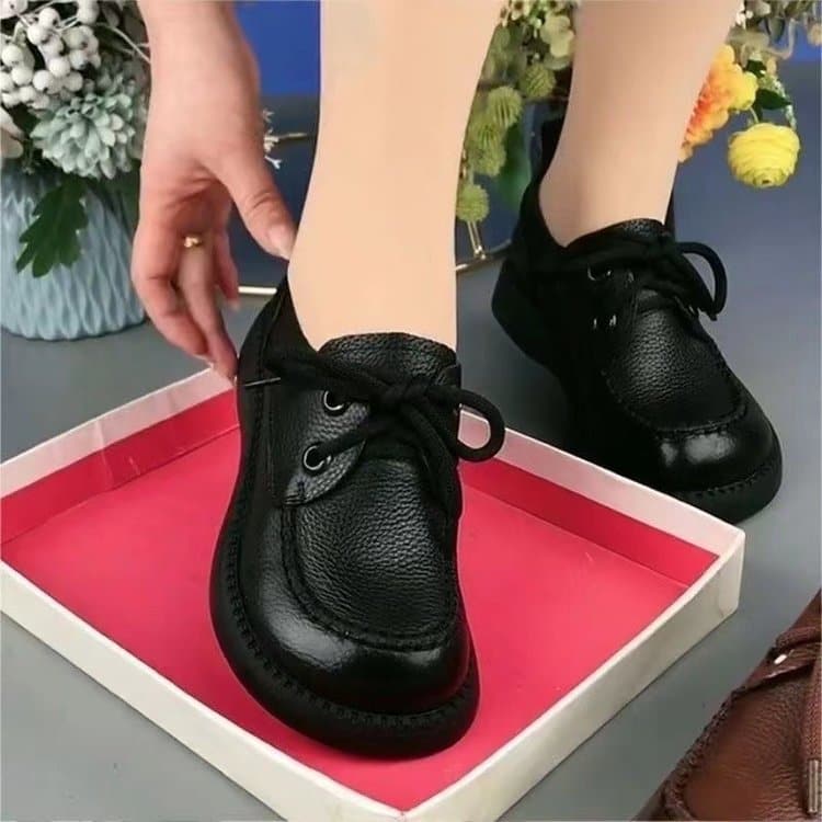 Mocassines Ortopédicos Cuero Suave Armonía Camino Vitalidad, Postura Perfecta y Comodidad Todo el Día