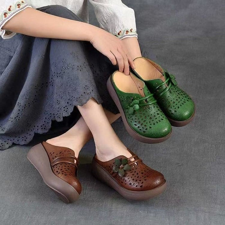 Zapatos Ortopédicos Cuero Suave Aurora Bosque Ímpetu, Postura Mejorada y Confort Diario