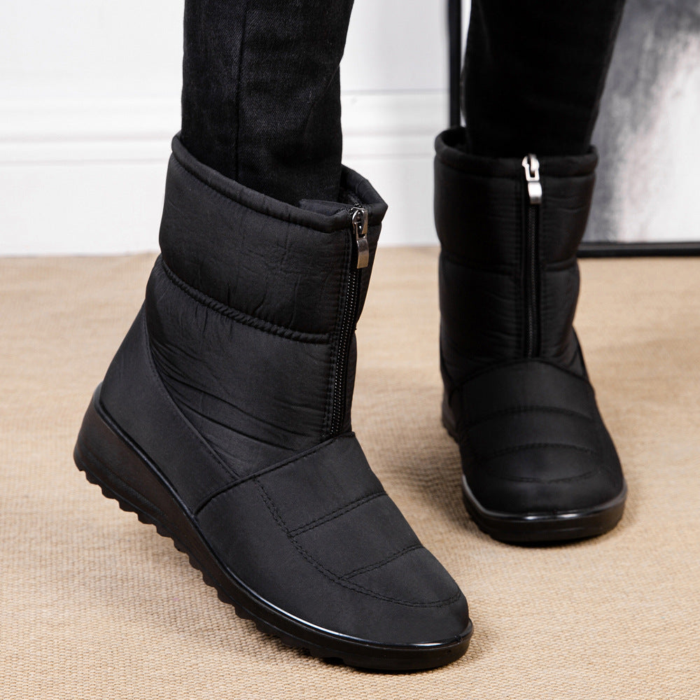 Botas Altas Forro Polar Nube Boreal Equilibrio, Calor y Seguridad Antideslizante Todo Invierno