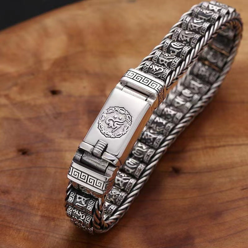 🍀✨ Pulsera de la Buena Suerte con Rueda de Oración – Energía Positiva, Estilo Elegante y Significado Espiritual para el Día a Día 🙏💫