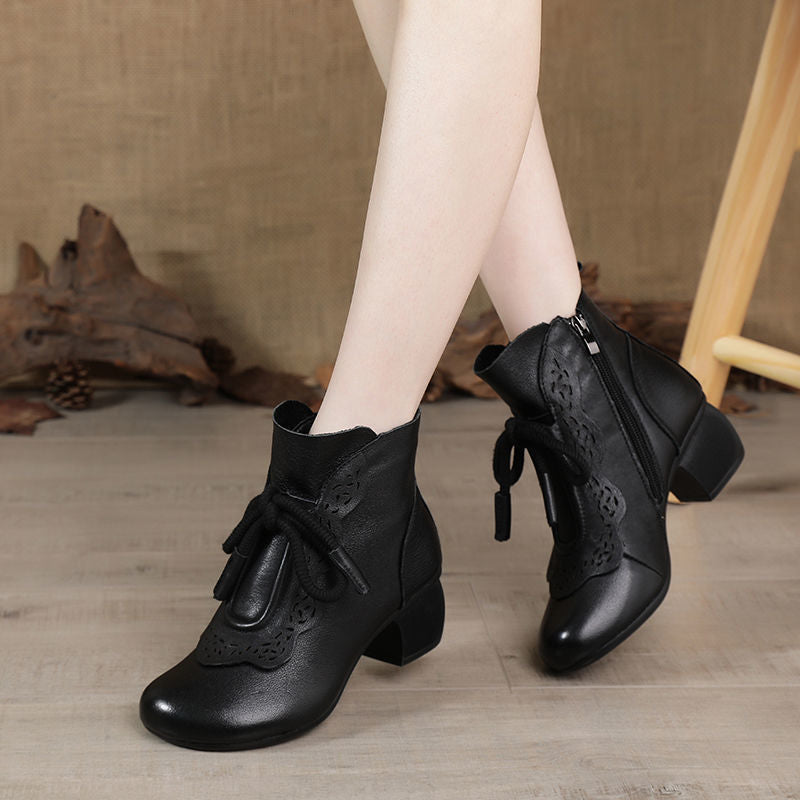 Botines Casual Cuero Suave Eco Horizonte Vitalidad, Comodidad Atemporal y Soporte Superior