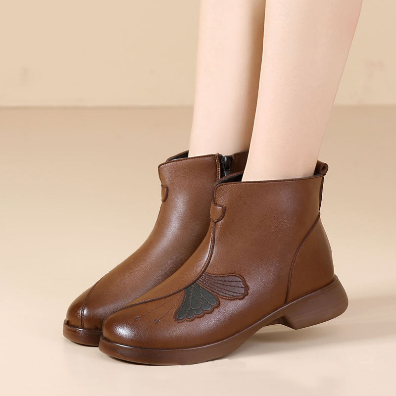 Botas Ortopédicas Cuero Suave Aura Camino Equilibrio, Alivio Inmediato y Postura Saludable
