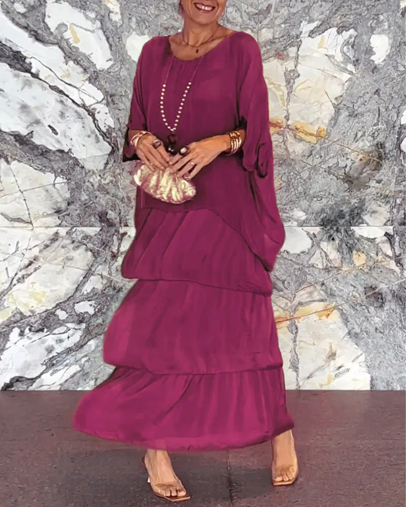 💕 Vestido Flojo Estilo Artístico – Comodidad y Estilo para Todos los Días ✨👗