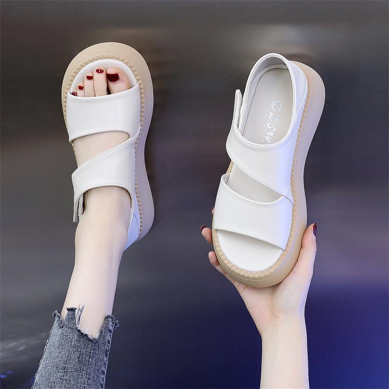 Sandalias de Tacón Suela Gruesa Aura Horizonte Jazz, Elegancia y Confort en Cada Paso