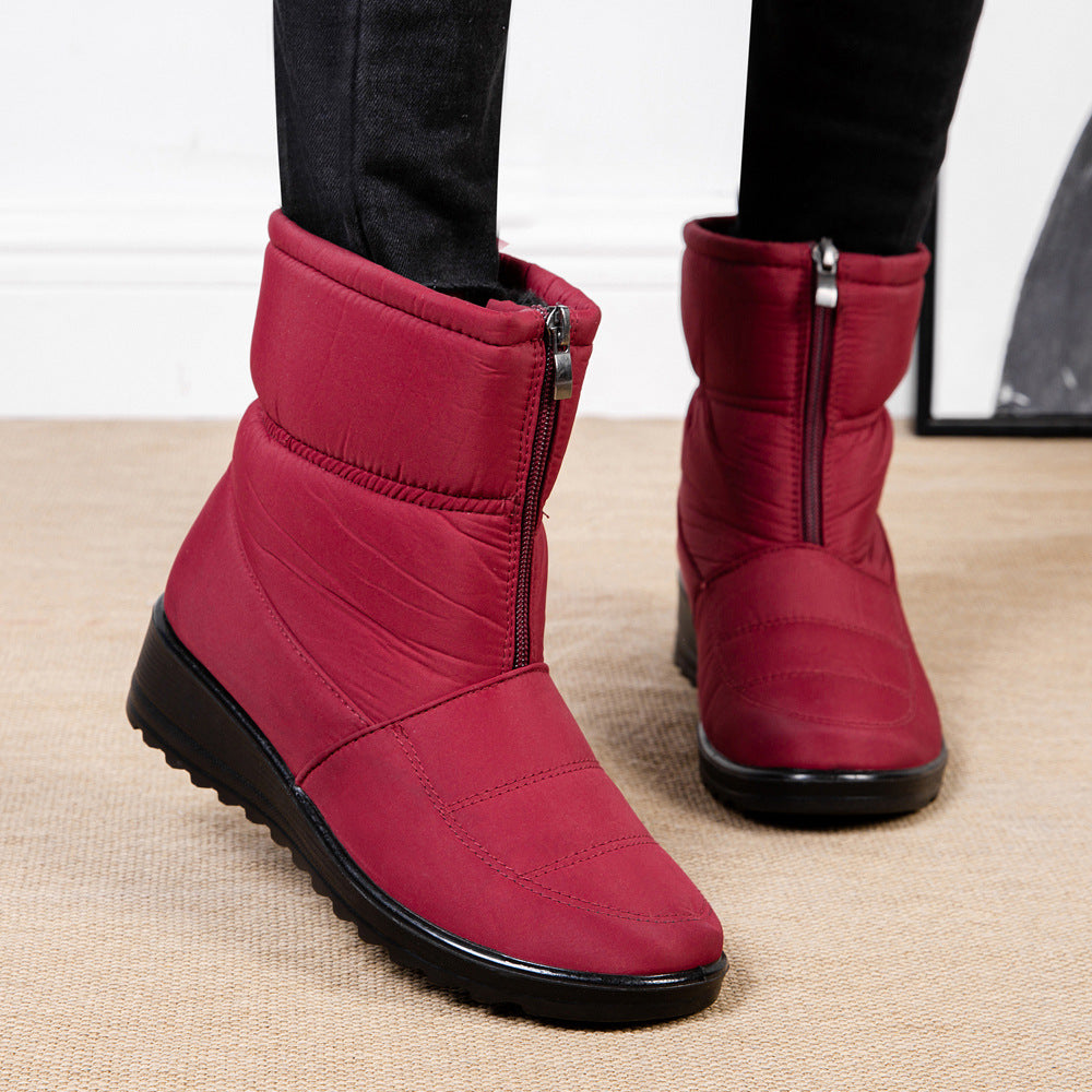 Botas Altas Forro Polar Nube Boreal Equilibrio, Calor y Seguridad Antideslizante Todo Invierno