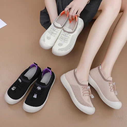 Zapatillas Antideslizantes Tejido Transpirable Armonía Brisa Urbana, Comodidad Postural Todo el Día