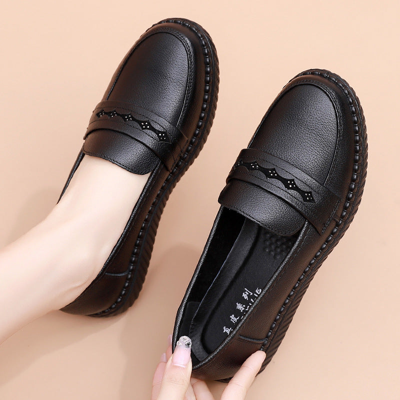 Zapato Ortopédico Cuero Suave Esencia Serenidad Camino, Comodidad y Estabilidad Todo el Día