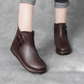 Botas Ortopédicas Cuero Suave Horizonte Serenidad Vitalidad, Calor y Comodidad Todo el Día