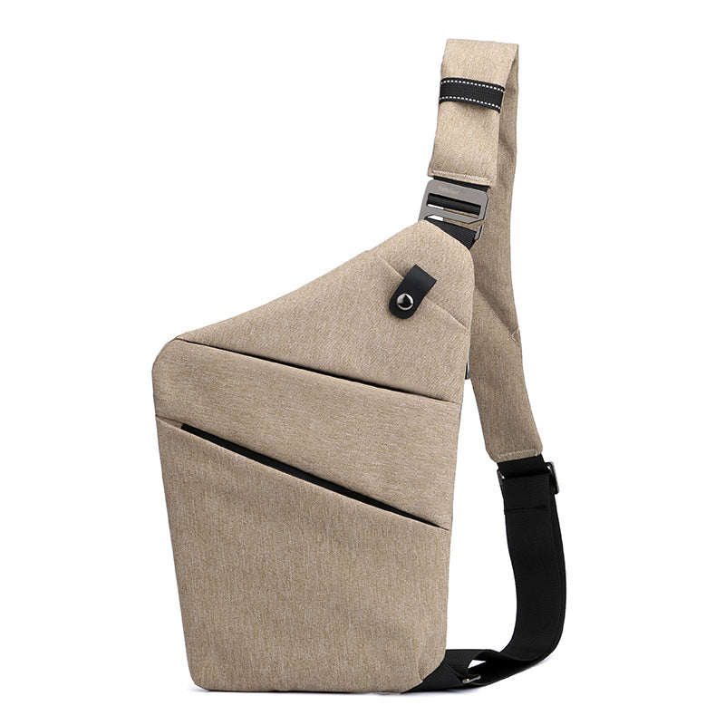 Bolso Cinturón Multifunción Diseño Geométrico Aura Prisma Camino, Comodidad y Seguridad Antirrobo
