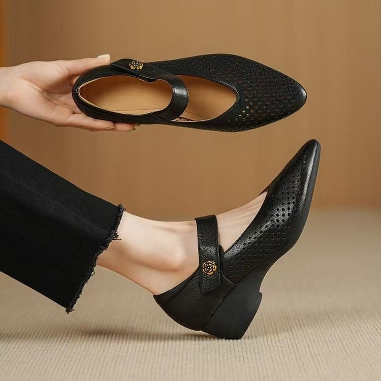 Zapatos Ortopédicos Cuero Suave Esencia Gaia Serenidad, Máximo Confort y Estabilidad Diaria