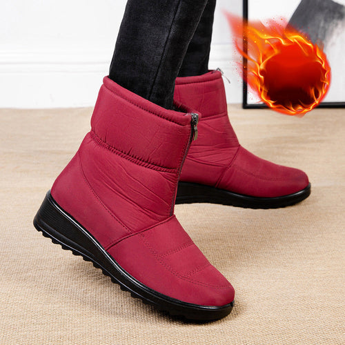 Botas Altas Forro Polar Nube Boreal Equilibrio, Calor y Seguridad Antideslizante Todo Invierno