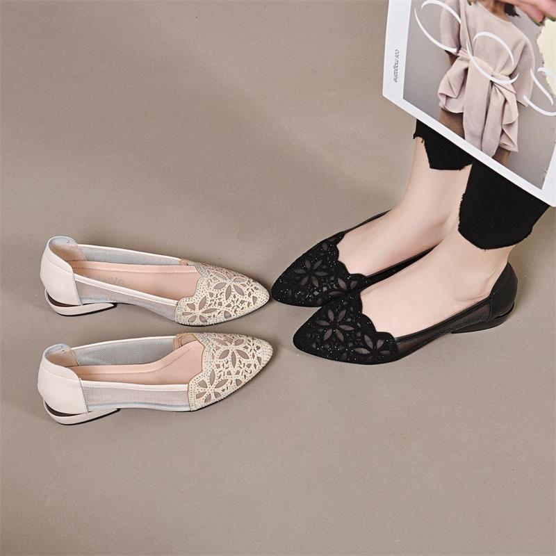 Sandalias de Tacón Malla Transpirable Estilo Aurora Fusión, Elegancia y Comodidad sin Esfuerzo