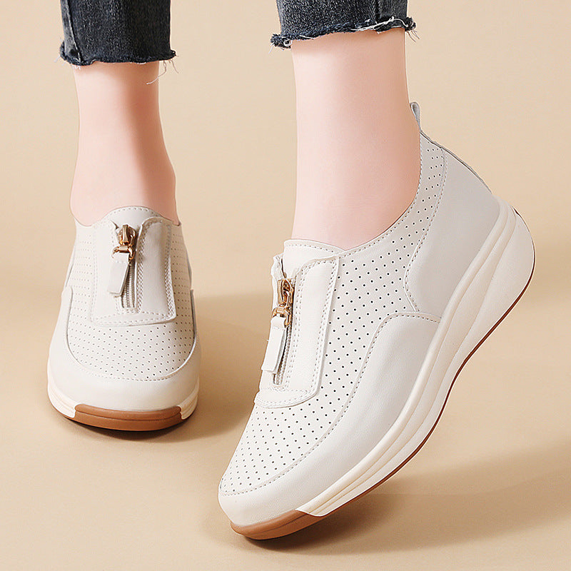 Zapato Casual Cuero Suave Línea Aurora Serenidad, Comodidad Superior Todo el Día