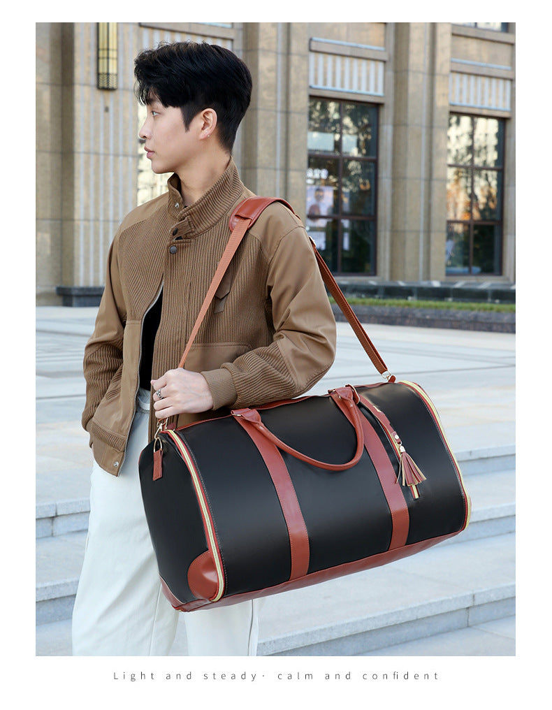🎒🔥 ¡50% OFF + Envío Gratis! Bolsa de Viaje Plegable 2 en 1 con Compartimento para Trajes – Gran Capacidad, Unisex y Perfecta para Gimnasio y Viajes ✨🌎