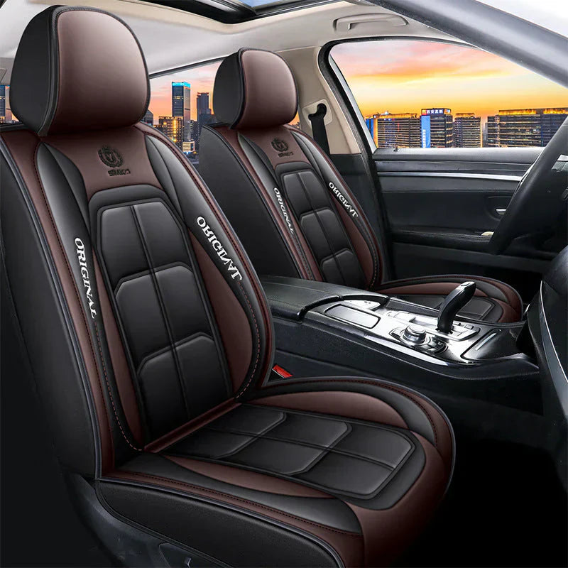 🚗✨ ¡OFERTA 50% OFF! Fundas de Asiento de Cuero PU – Lujo y Protección