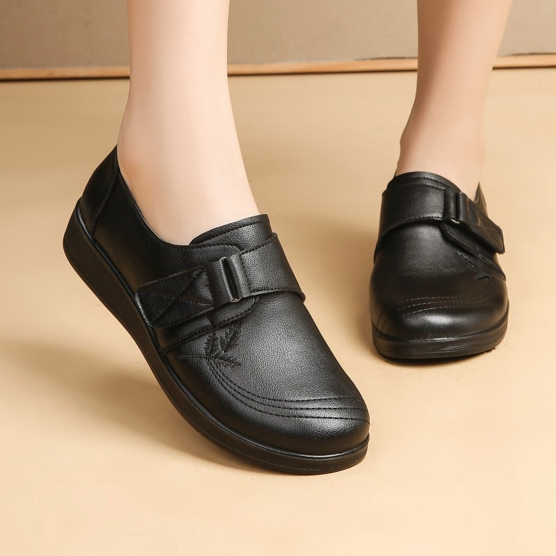 Zapato Ortopédico Cuero Suave Aura Bosque Serenidad, Alivio y Soporte Todo el Día