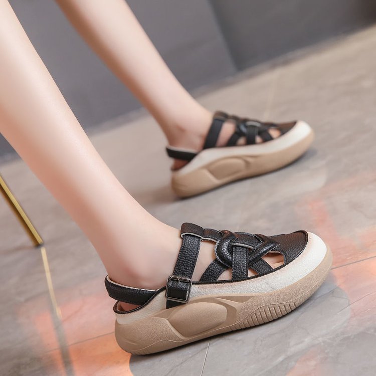 Sandalias de Tacón Cuero Suave Corazón Aura Jazz, Elegancia y Comodidad Todo el Día