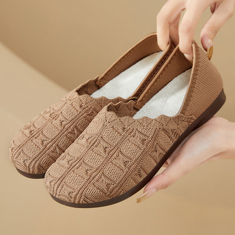 Zapato Casual Tejido Transpirable Verso Selene Equilibrio, Comodidad Ortopédica y Corrección Postural