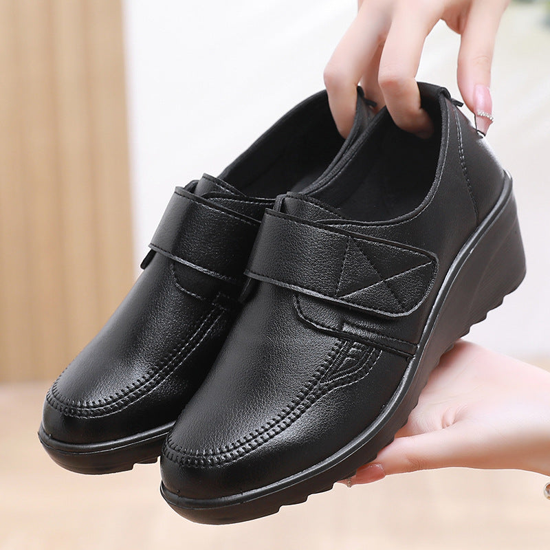 Zapato Ortopédico Cuero Suave Travesía Equilibrio Vitalidad, Alivio y Comodidad Todo el Día