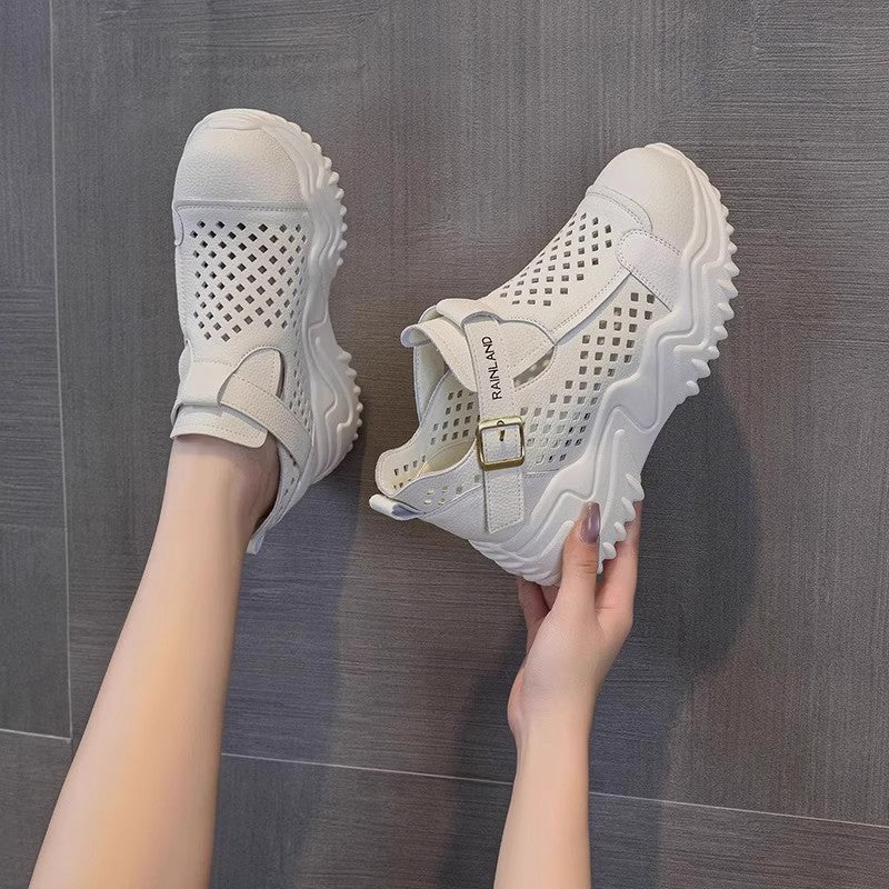 Zapatos Casuales Suela Gruesa Brisa Nobleza Camino, Comodidad y Estilo Todo el Día