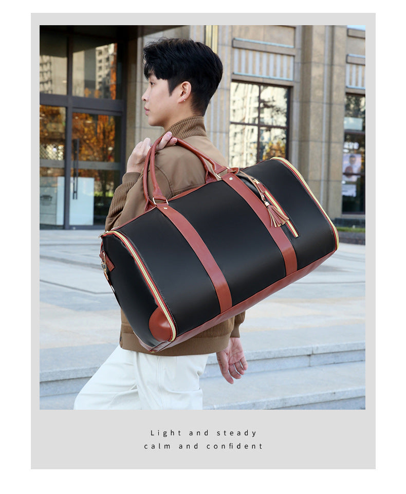 🎒🔥 ¡50% OFF + Envío Gratis! Bolsa de Viaje Plegable 2 en 1 con Compartimento para Trajes – Gran Capacidad, Unisex y Perfecta para Gimnasio y Viajes ✨🌎
