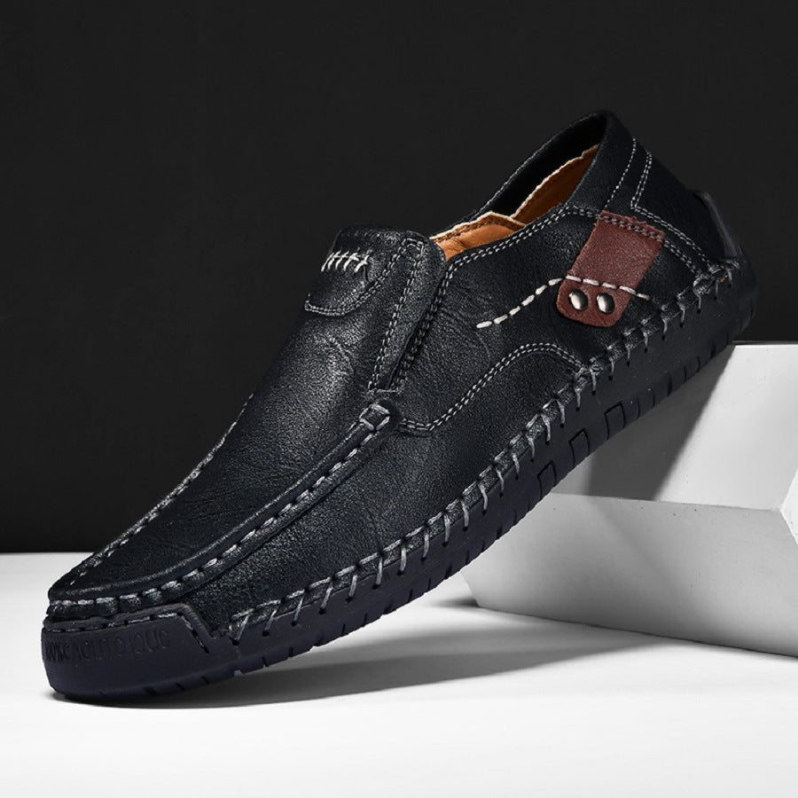 Mocassines Ortopédicos Cuero Suave Esencia Viento Armonía, Comodidad y Estilo Todo el Día