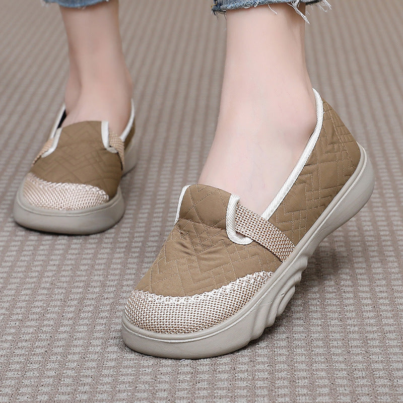 Zapato Casual Tejido Transpirable Armonía Cielo Línea, Comodidad y Estilo Todo el Día
