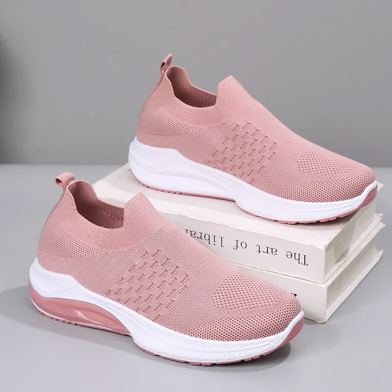 Zapato Casual Tejido Transpirable Aura Camino Serenidad, Alivio Inmediato Para Pies y Espalda