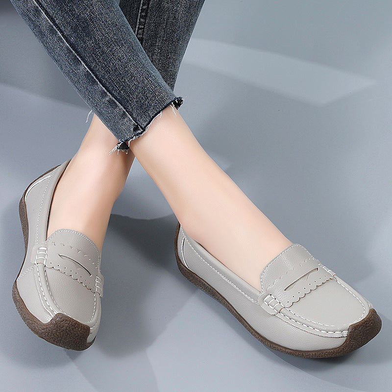 Zapato Ortopédico Cuero Suave Armonía Cielo Prisma, Alivio Inmediato y Postura Saludable