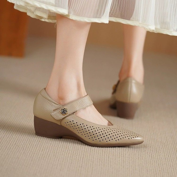 Zapatos Ortopédicos Cuero Suave Esencia Gaia Serenidad, Máximo Confort y Estabilidad Diaria