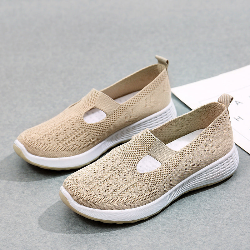 🌸2024 nuevos zapatos antideslizantes planos de fondo suave🌸