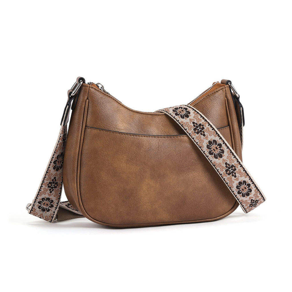 Bolso Casual Acabado Brillante Luna Prisma, Elegancia y Gran Capacidad Siempre Contigo
