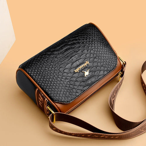 Bolso Casual Textura Resistente Prisma Horizonte Aura, Organización y Estilo en Cada Detalle