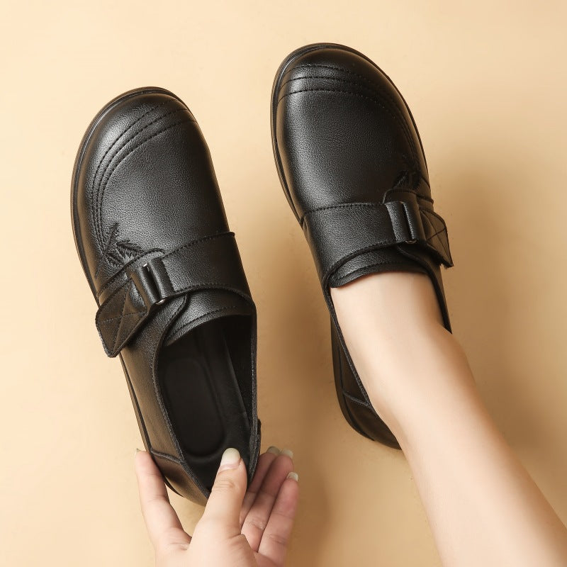 Zapato Ortopédico Cuero Suave Aura Bosque Serenidad, Alivio y Soporte Todo el Día