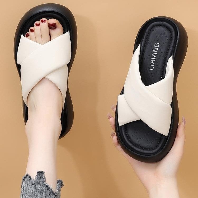 Sandalias Planas Cuero Suave Aura Horizonte Serenidad, Comodidad Que Mejora Tu Postura