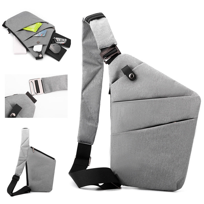 Bolso Cinturón Multifunción Diseño Geométrico Aura Prisma Camino, Comodidad y Seguridad Antirrobo