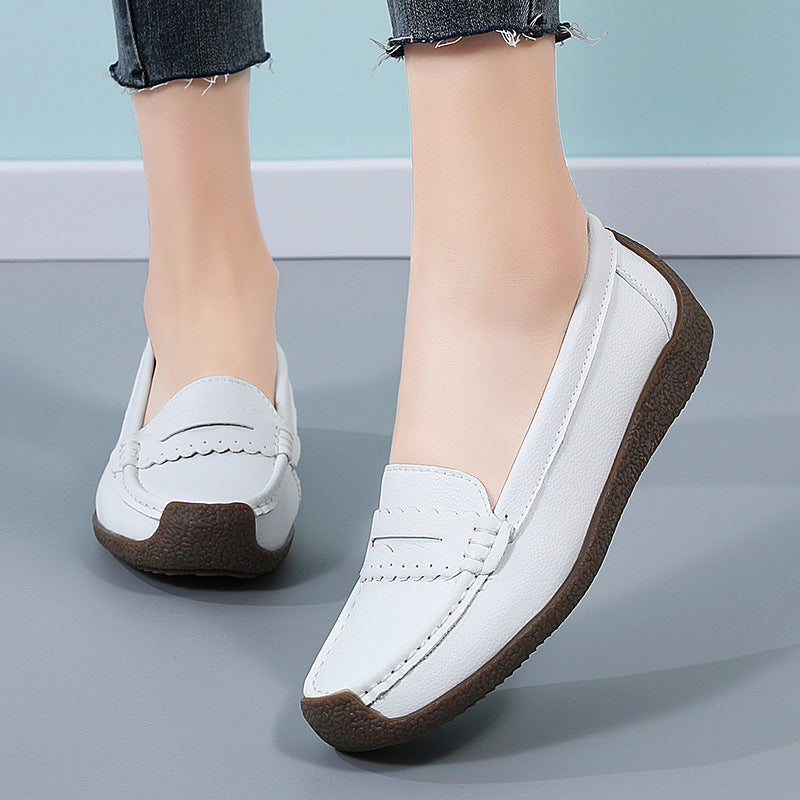 Zapato Ortopédico Cuero Suave Armonía Cielo Prisma, Alivio Inmediato y Postura Saludable