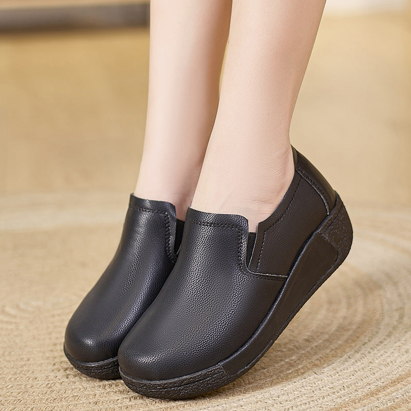 Zapato Ortopédico Cuero Suave Aura Cumbre Serenidad, Alivio y Elegancia Todo el Día