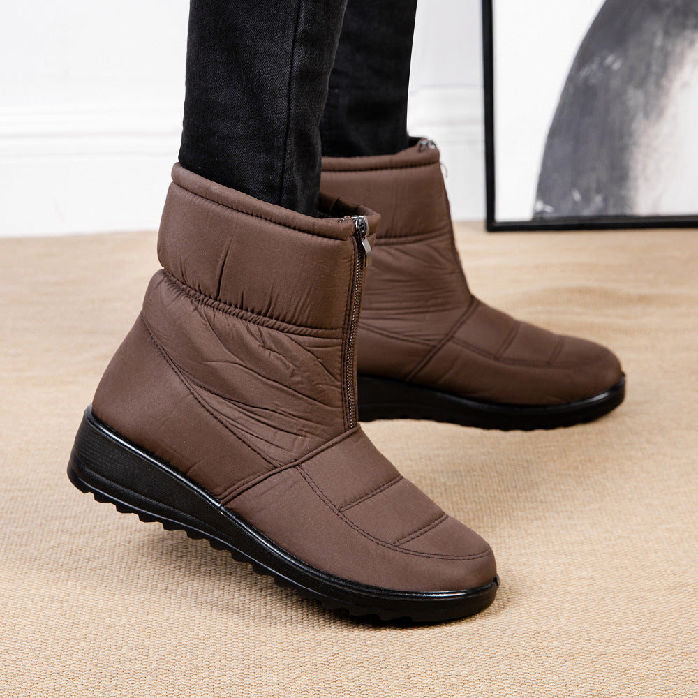 Botas Altas Forro Polar Nube Boreal Equilibrio, Calor y Seguridad Antideslizante Todo Invierno