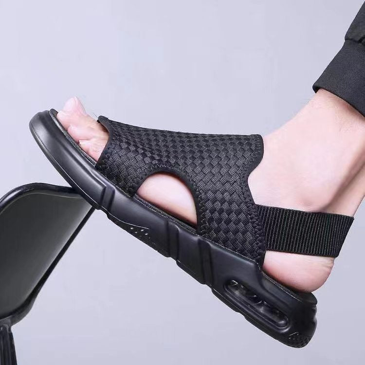 Sandalias Casual Cuero Premium Horizonte Calma Cielo, Comodidad y Estilo Todo el Día
