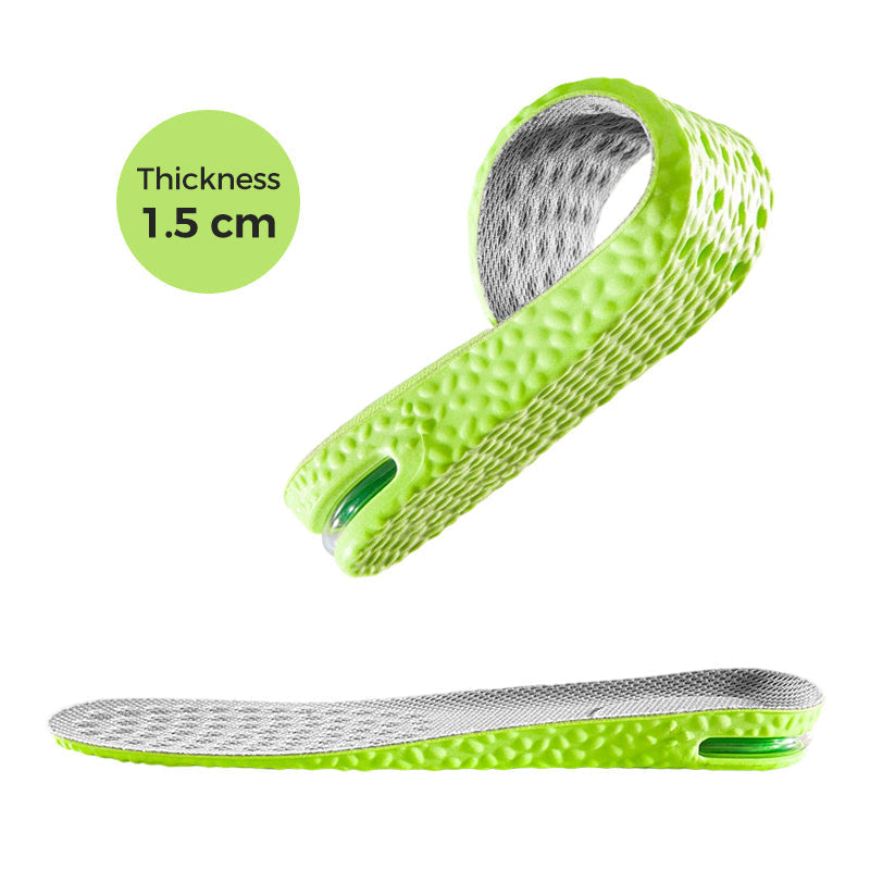 🔥 ¡50% DE DESCUENTO! ✨ Plantillas Cómodas con Cámara de Aire y Efecto de Aumento de Estatura – ¡Caminata Cómoda y con Estilo! 👟⬆️🌟