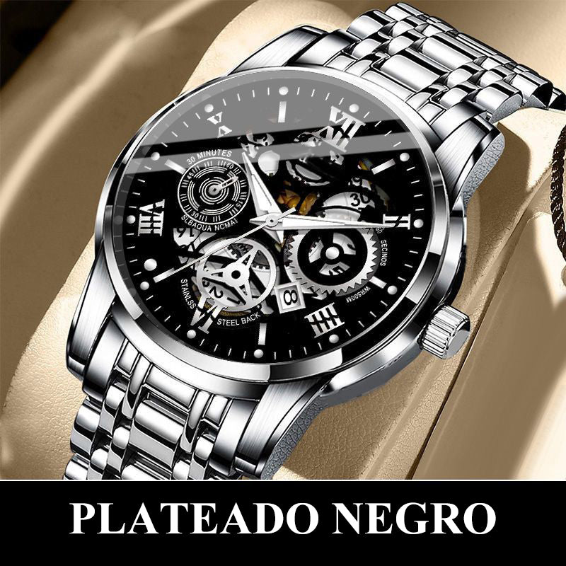 🔥⌚ ¡50% OFF por Tiempo Limitado! Reloj Mecánico Automático Esqueleto para Hombre – Lujo Sumergible | Compra 2 y Llévate 1 GRATIS + Envío GRATIS 💎✨
