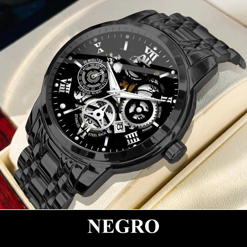 🔥⌚ ¡50% OFF por Tiempo Limitado! Reloj Mecánico Automático Esqueleto para Hombre – Lujo Sumergible | Compra 2 y Llévate 1 GRATIS + Envío GRATIS 💎✨