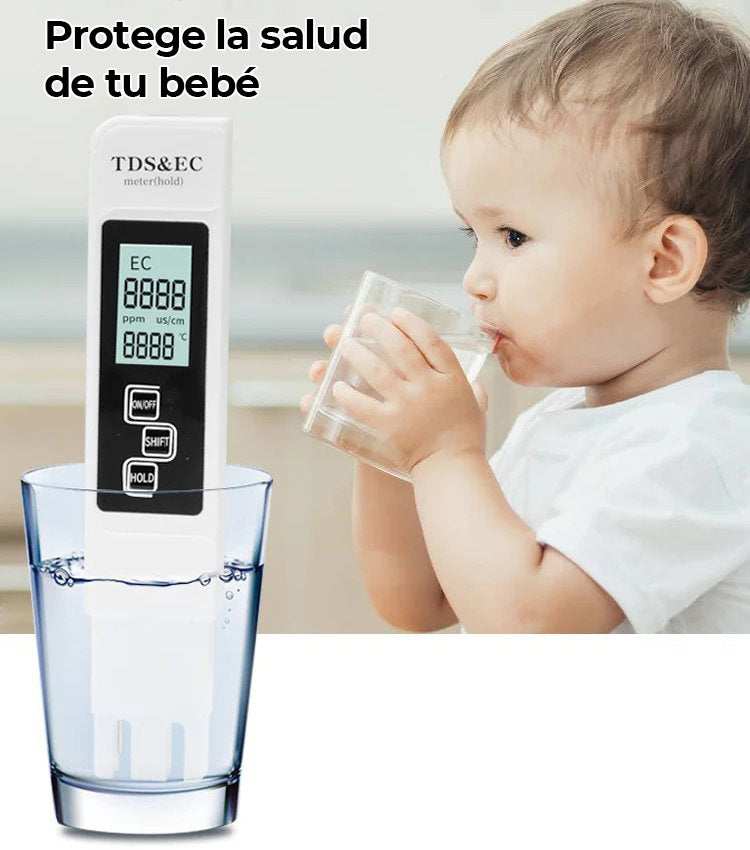 💧 Medidor Digital TDS de Calidad del Agua – Precisión y Control para tu Hogar ✨📊
