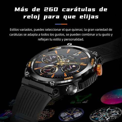⌚🔥 ¡50% OFF por Tiempo Limitado! Smartwatch Deportivo y para Exteriores Resistente al Agua – Ideal para Aventura y Ejercicio 💪🌧️