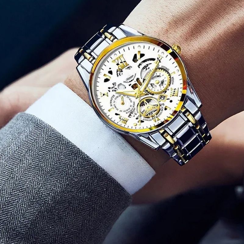 🔥⌚ ¡50% OFF por Tiempo Limitado! Reloj Mecánico Automático Esqueleto para Hombre – Lujo Sumergible | Compra 2 y Llévate 1 GRATIS + Envío GRATIS 💎✨
