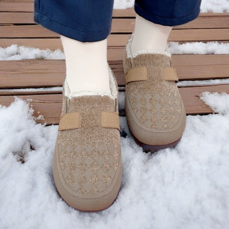 Zapato Ortopédico Terciopelo Térmico Equilibrio Aurora Cálida, Corrección Postural y Máxima Comodidad