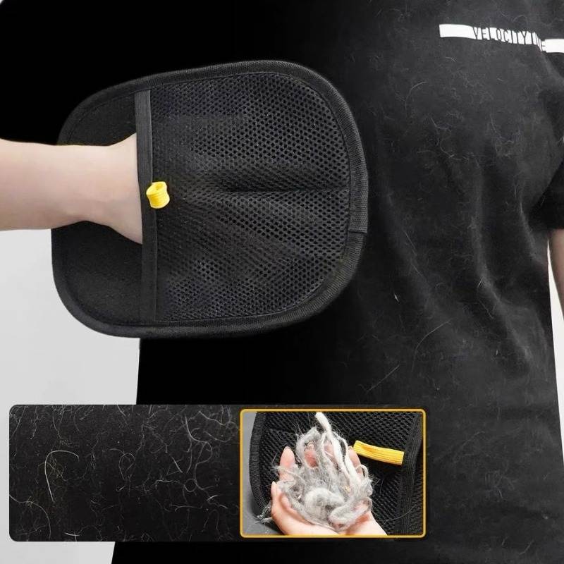 ⏰ ¡Oferta Limitada 50% OFF! 🐾 Guante Electrostático Reutilizable para Depilación de Mascotas – Elimina Pelo Fácil y Rápido de Ropa, Sofá y Coche 🧤✨